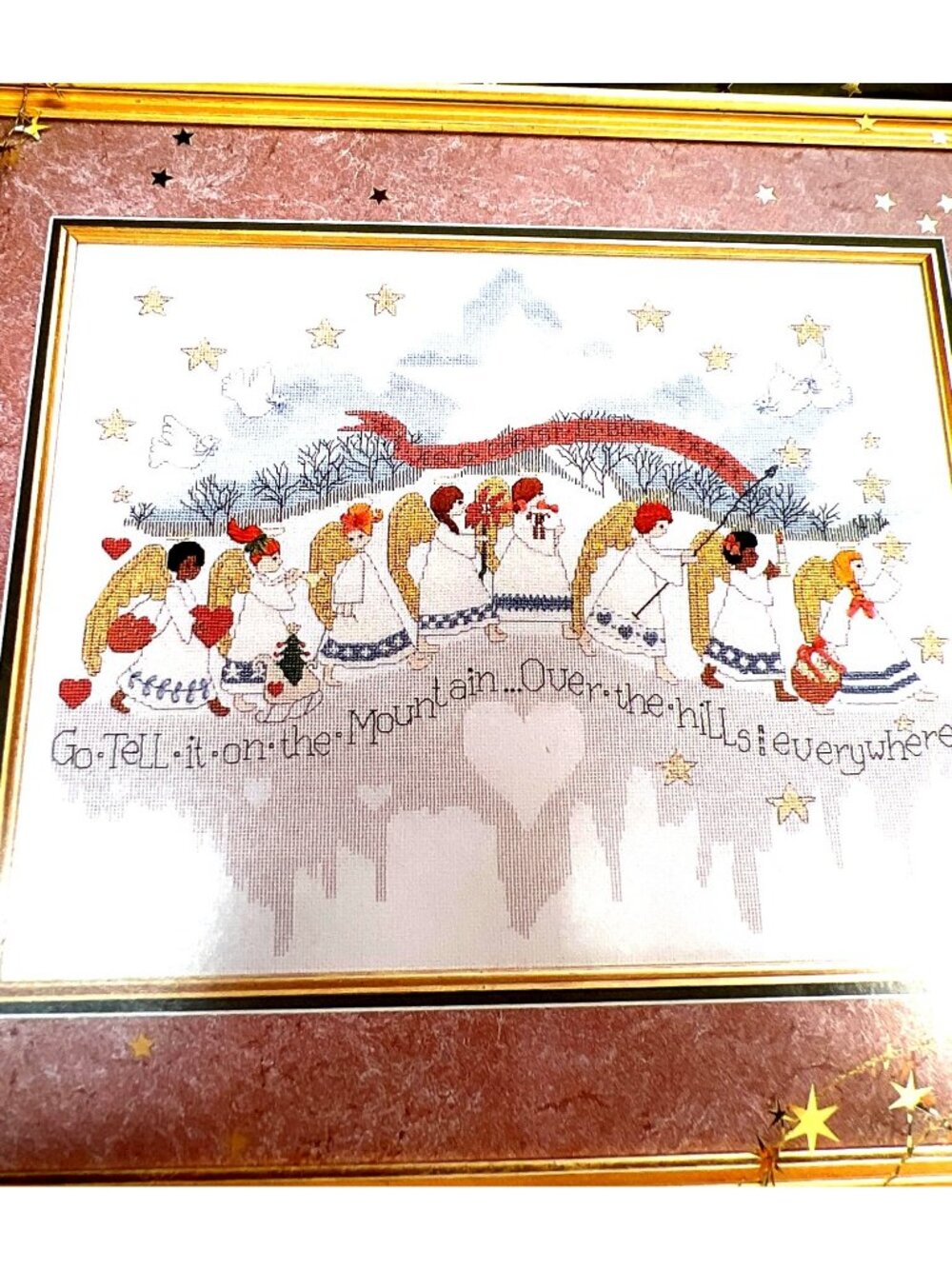 Go Tell It On The Mountain Cross-Stitch Pattern By June Grigg Designs